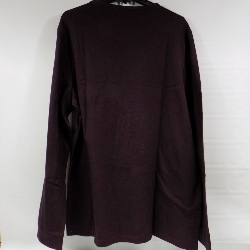Marc Anthony Burgundy Long Sleeve Crew Neck Size XXL - Picture 3 of 5